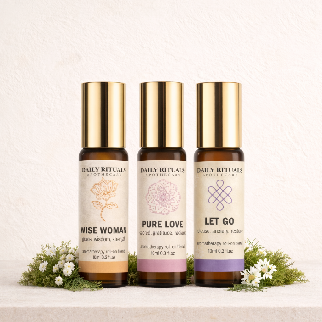 Aromatherapy Roll-On Trio | 3 Blends (10ml)