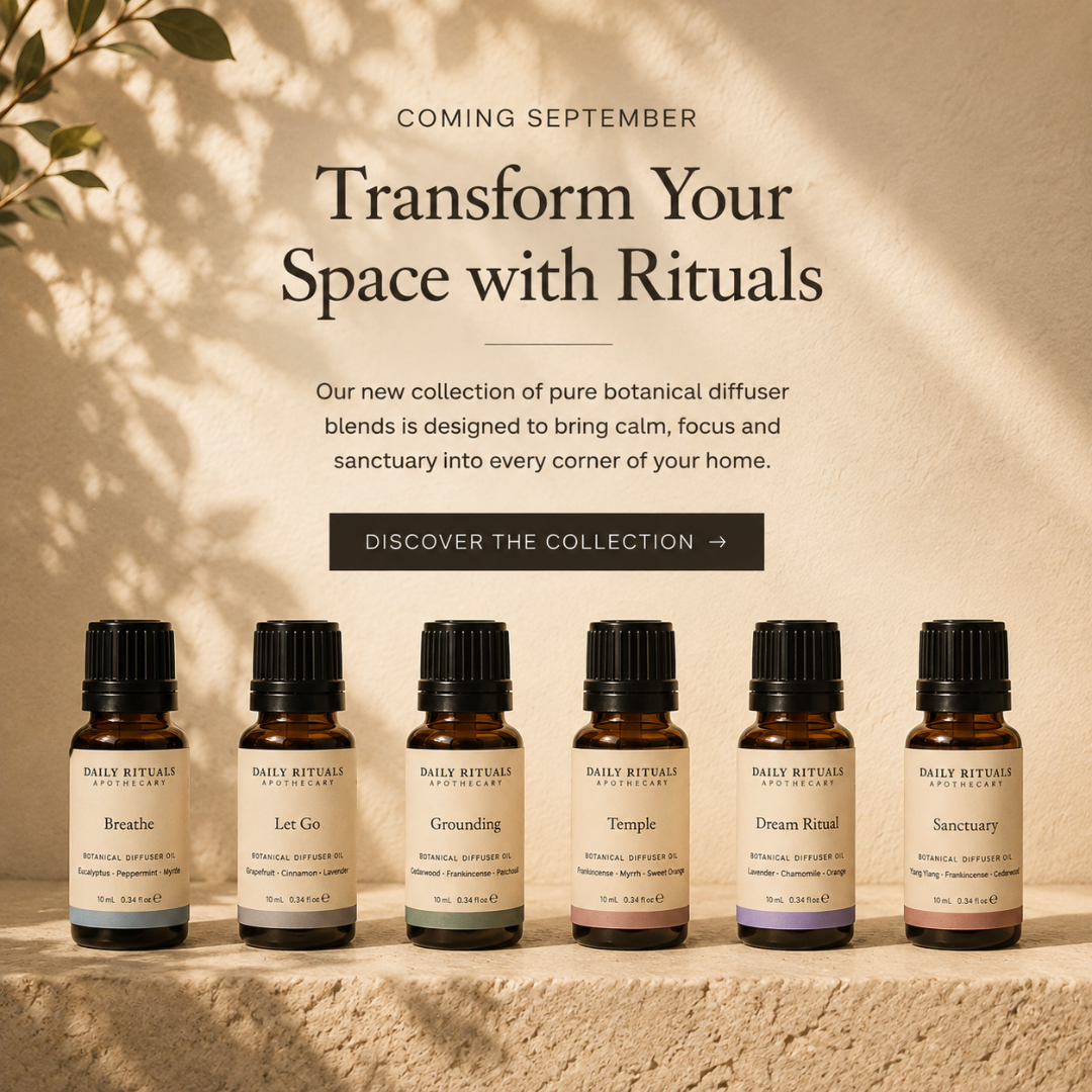 Daily Rituals Apothecary essential oil diffuser blend, natural aromatherapy made in Australia