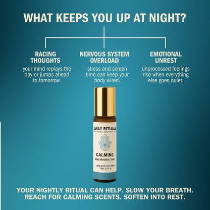 Daily Rituals Essential Oils Aromatherapy Sleep Support Grounding