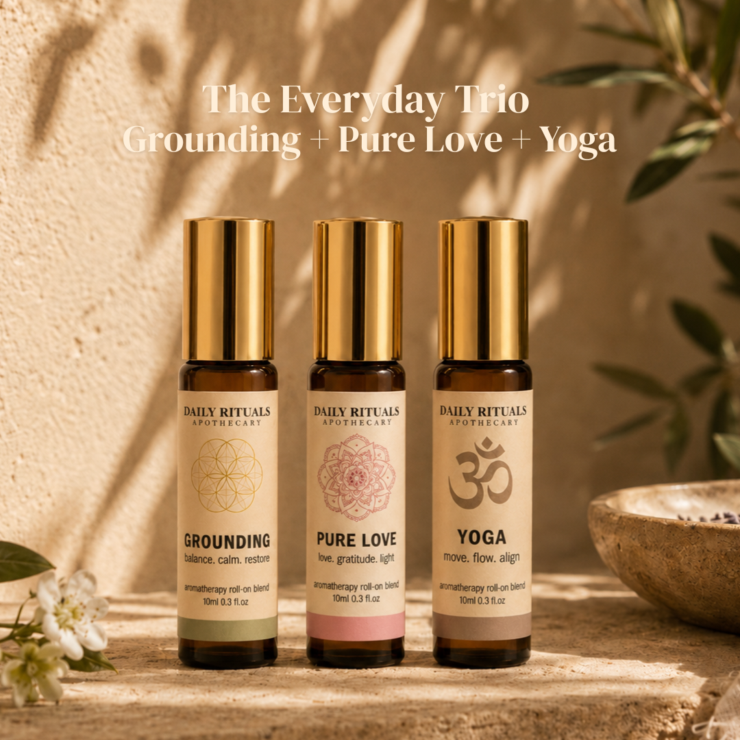 Aromatherapy Roll-On Trio | 3 Blends (10ml)