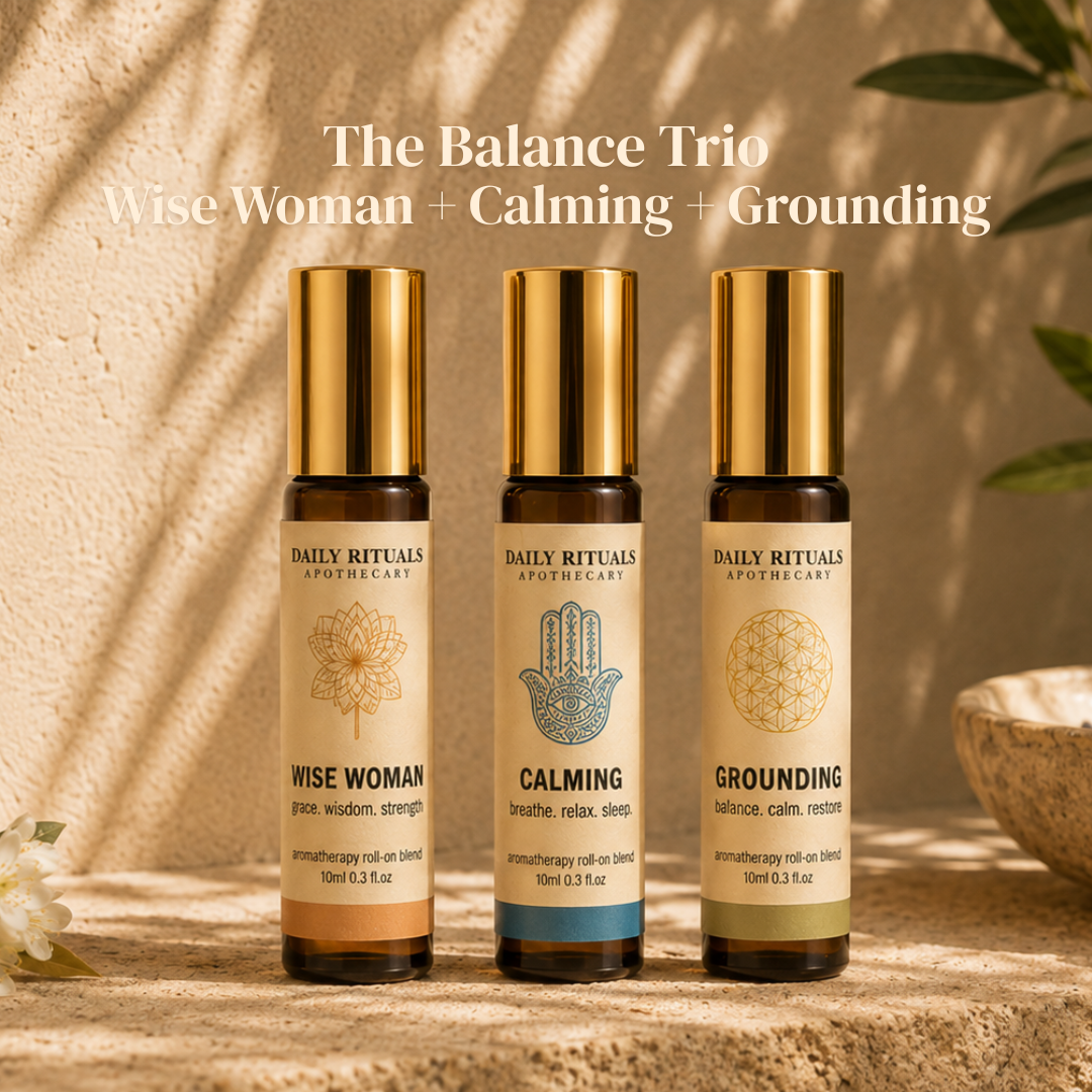 Aromatherapy Roll-On Trio | 3 Blends (10ml)
