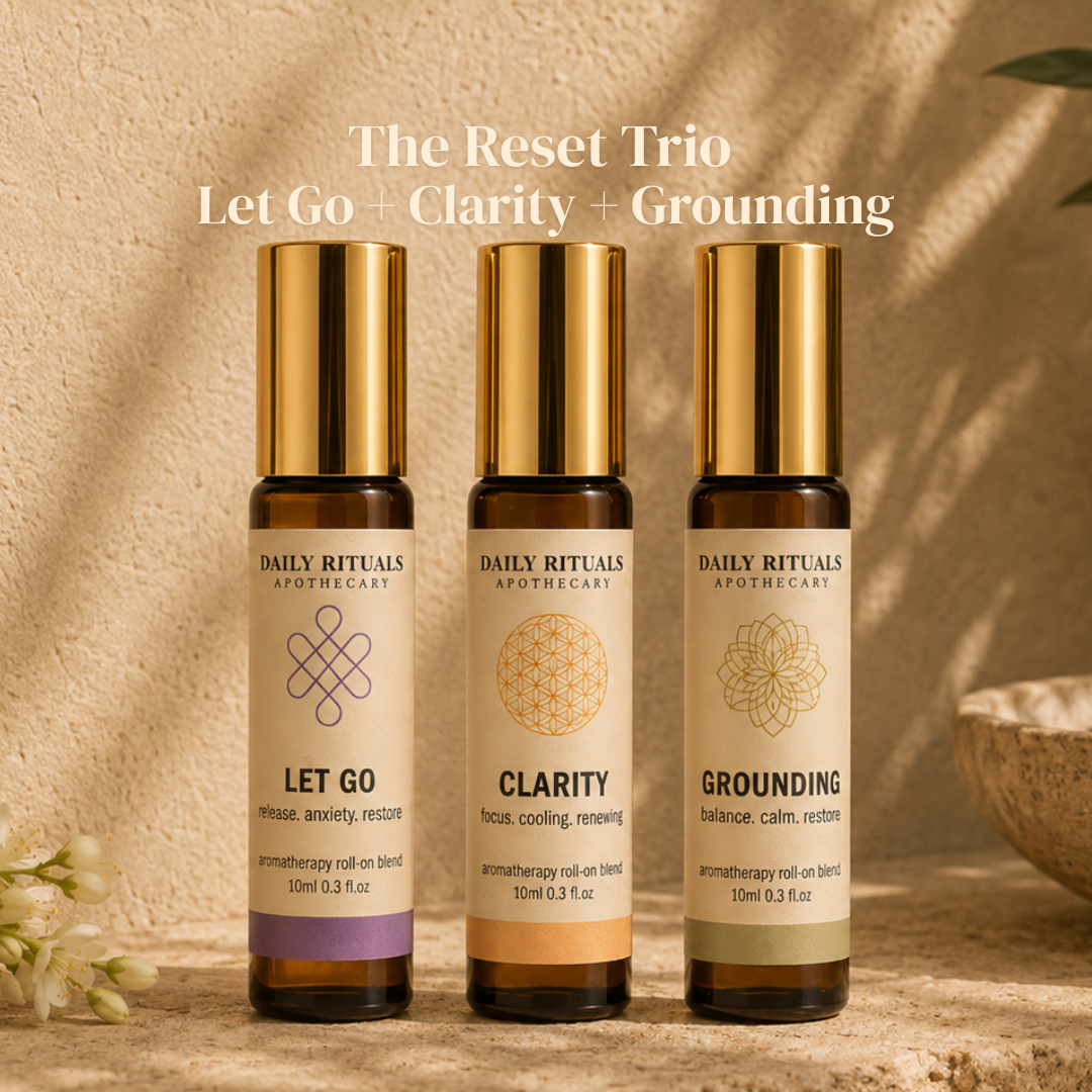 Aromatherapy Roll-On Trio | 3 Blends (10ml)