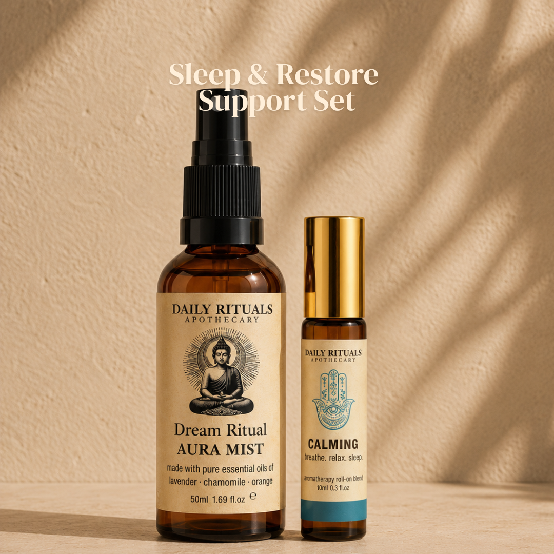 Sleep Support Set | Natural Essential Oils for Better Sleep