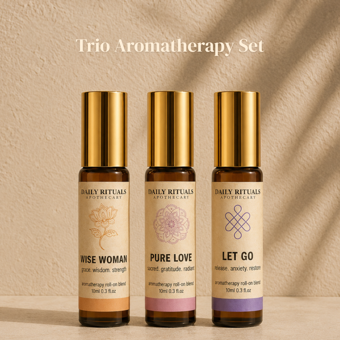 Aromatherapy Roll-On Trio | 3 Blends (10ml)