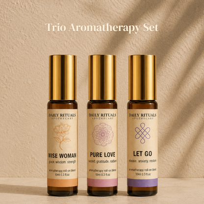 Aromatherapy Roll-On Trio | 3 Blends (10ml)