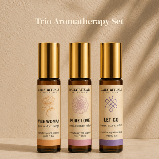 Aromatherapy Roll-On Trio | 3 Blends (10ml)