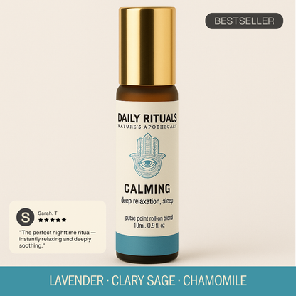 Daily Rituals Essential Oils Aromatherapy Sleep Support Grounding